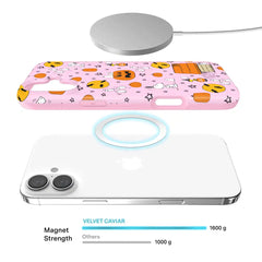 Snoopy Pink Pumpkins iPhone Case
