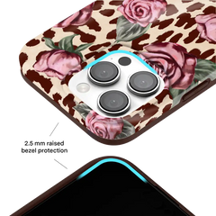 Rosy Leopard iPhone Case