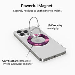 Magenta Camo MagSafe Grip Ring