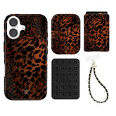 Leopard Tort iPhone Bundle Set - Wallet