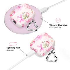 Posie Pink Bow AirPod Case