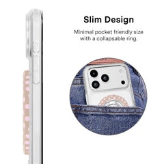 Brown Sugar Polka Dot MagSafe Grip Ring