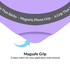 Lilac Gelato Heart MagSafe MightyGrip