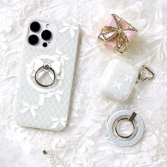 Vintage Bow Phone Ring