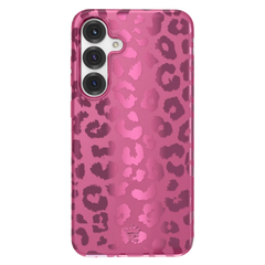 Pink Ruby Leopard Samsung Case