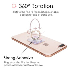Violet Sky Marble Phone Ring